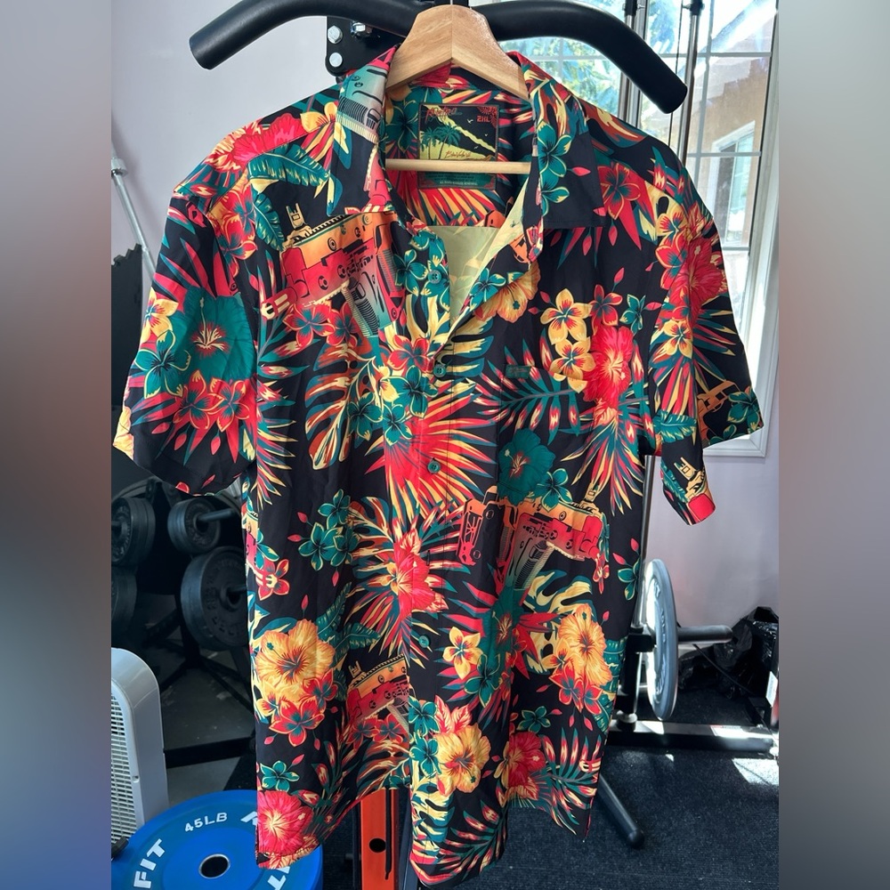 Retro Rifle Bliss Vector V2 2XL Hawaiian Shirt